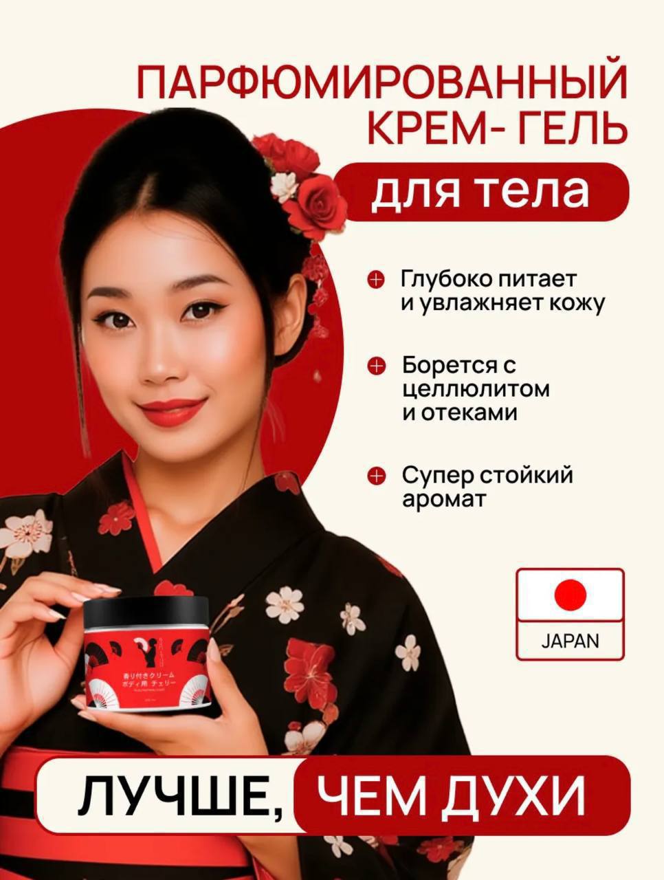 Парфюмированный крем-гель для тела