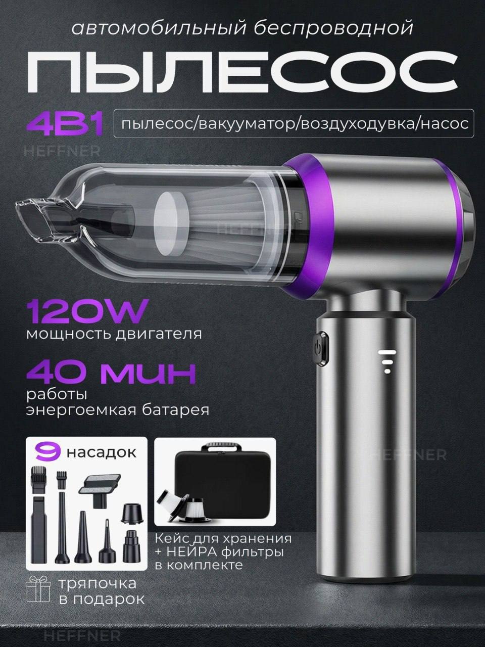 Пылесос для автомобиля 